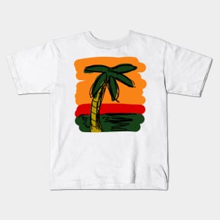 Palm Tree Kids T-Shirt